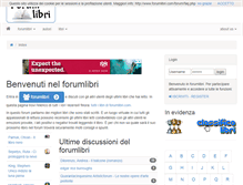 Tablet Screenshot of forumlibri.com